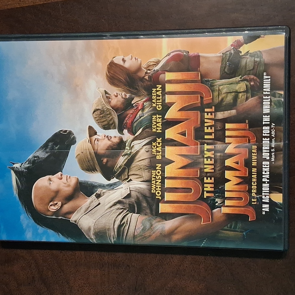 Jumanji The Next Level DVD